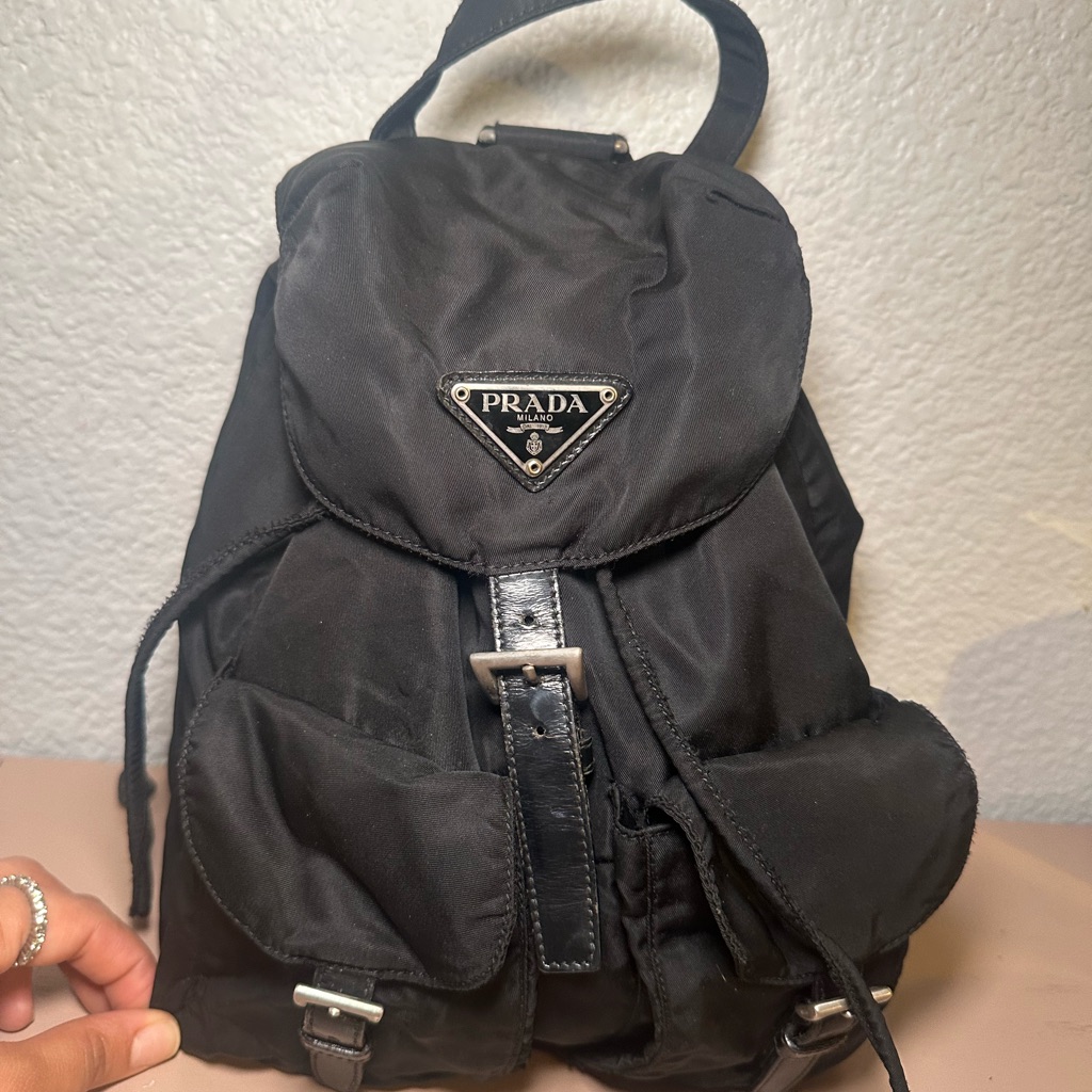 Prada Black Mini Backpack